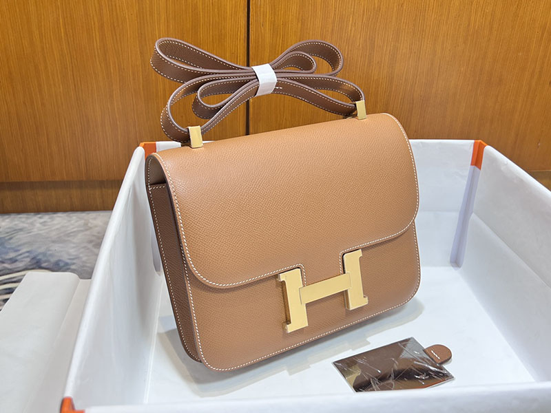 エルメススーパーコピー コンスタンス24 定価 HERMES コンスタンス1 24MM ゴールド ヴォーエプソン ゴールド金具 2524481 - 画像 (9)