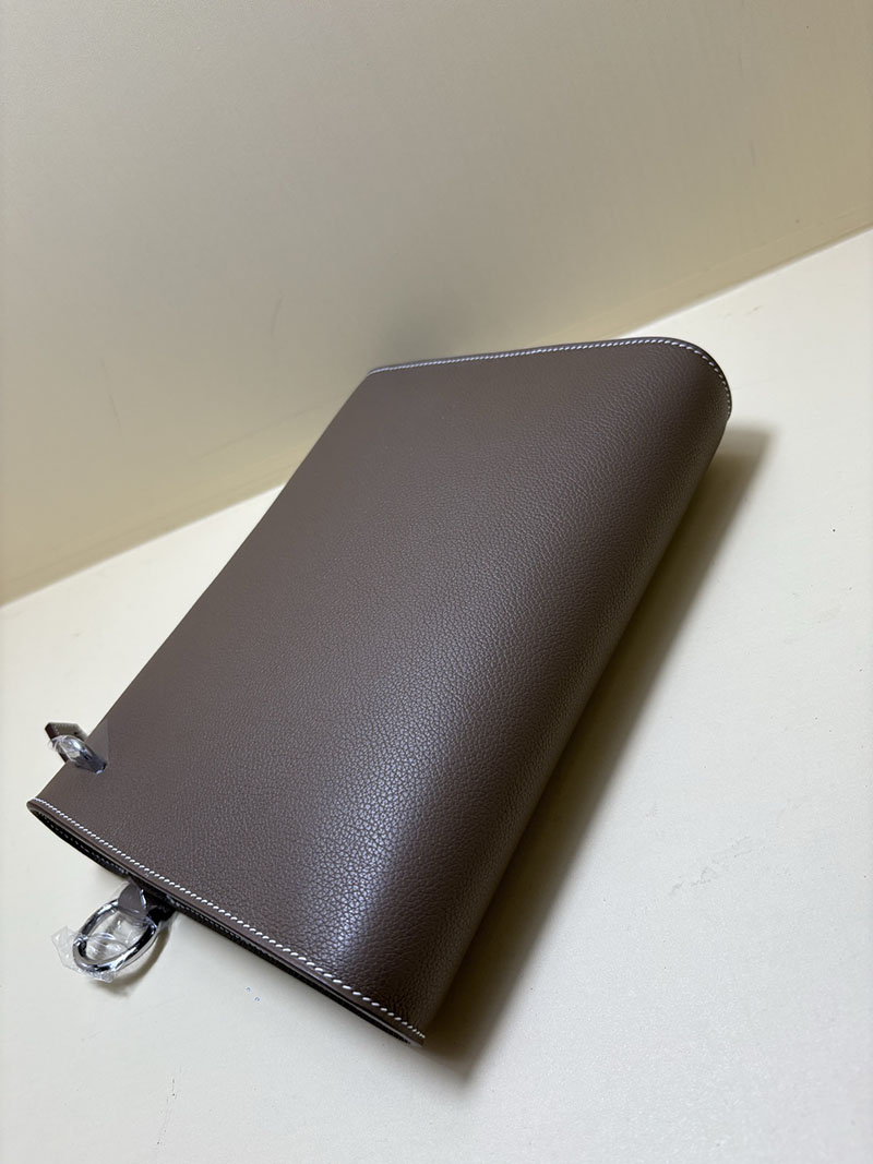 エルメス メンズバッグ HERMES ボリトショルダーバッグ Bolittle Bag エトゥープ エバーカラー シルバー金具 2524503 - 画像 (6)