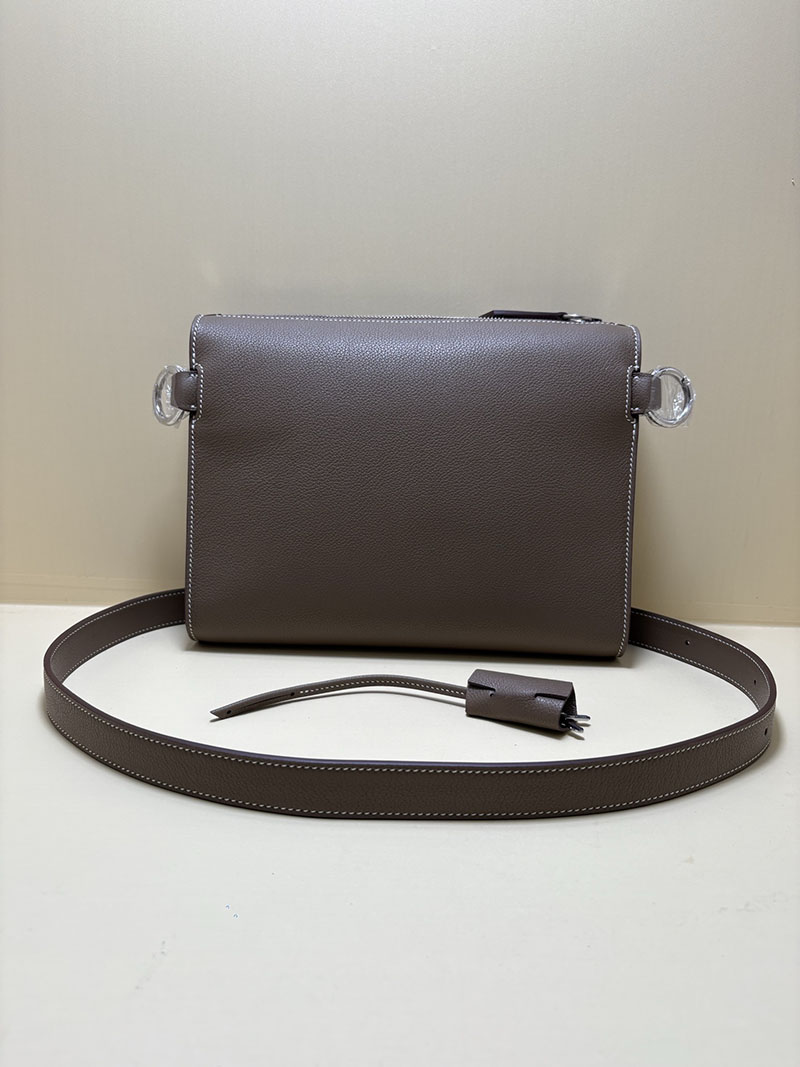 エルメス メンズバッグ HERMES ボリトショルダーバッグ Bolittle Bag エトゥープ エバーカラー シルバー金具 2524503 - 画像 (3)