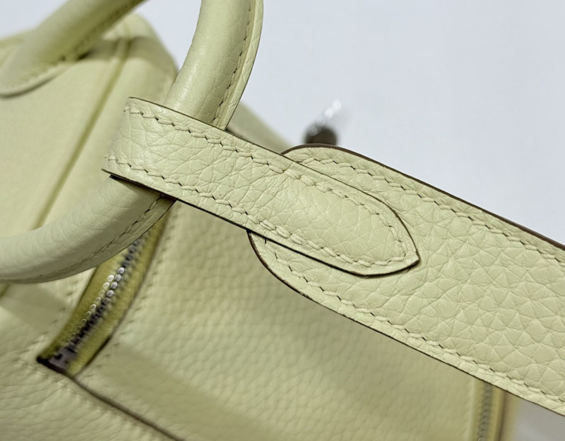 エルメス バッグ ショルダー リンディミニ 定価 HERMES ミニリンディ ジョーヌミルトン トリヨンクレマンス シルバー金具 2524540 - 画像 (5)