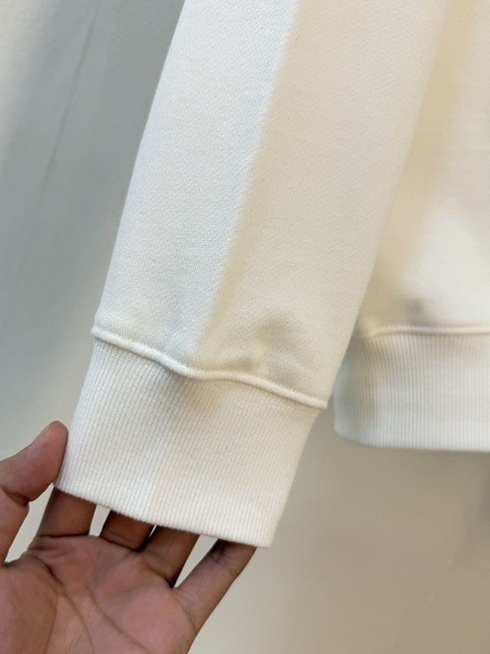 Loro Piana ロロ・ピアーナ フーディー フラグメント パーカー ホワイト 2524556 ロロピアーナ アウトレット - 画像 (5)