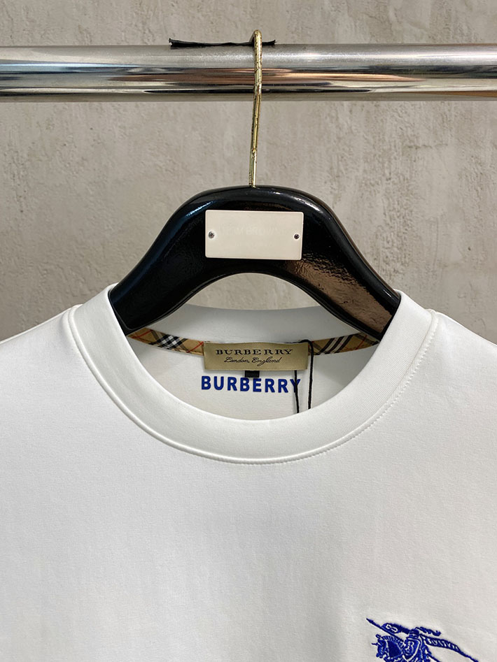 最高級バーバリースーパーコピー BURBERRY ロゴプリント 長袖スウェットトレーナー アイボリー ホワイト 2524856 バーバリー トレーナー メンズ - 画像 (9)
