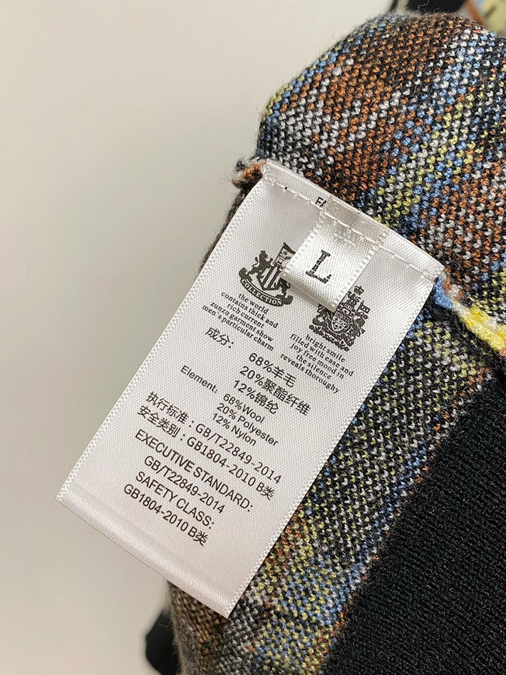 最高級ディオールスーパーコピー Dior リフレクティブオブリーク総柄ニット ブラック 2524883 ディオール トレーナー メンズ - 画像 (4)