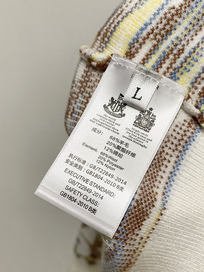 最高級ディオールスーパーコピー Dior リフレクティブオブリーク総柄ニット ホワイト 2524884 ディオール トレーナー メンズ - 画像 (4)