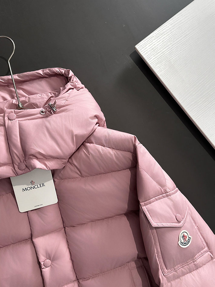 最高級モンクレールスーパーコピー Moncler Maya 70ショートダウンジャケット ピンク 2524924 レディース モンクレール ダウン - 画像 (7)