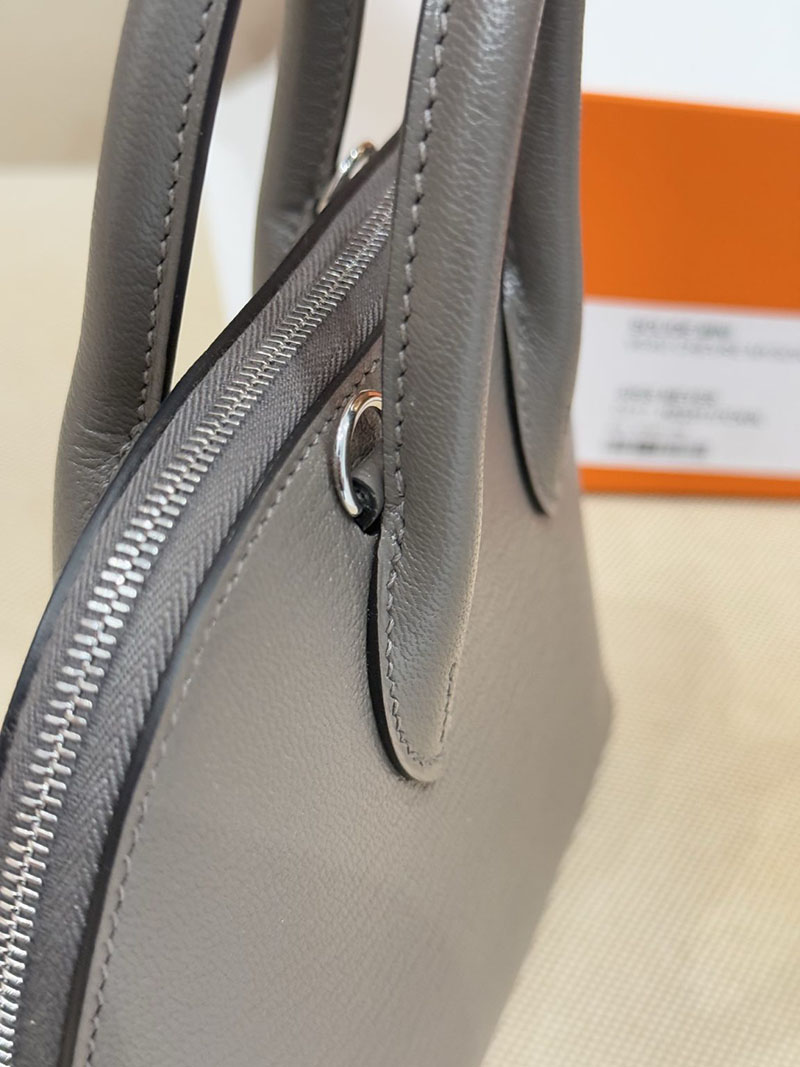 レディース エルメス バッグ HERMES ボリード1923 ミニ グリメイヤー シェブルミゾル シルバー金具 2526002 ボリード1923 ミニ 定価 - 画像 (8)