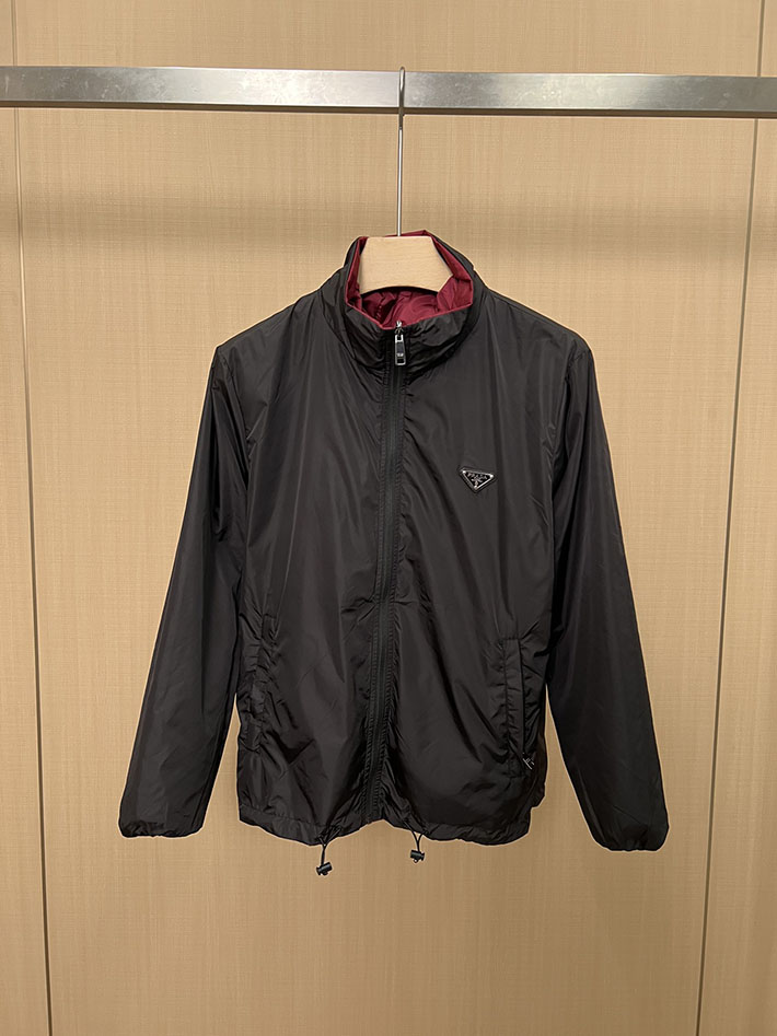 最高級プラダスーパーコピー PRADA Re-Nylon Reversible Jacket ジャケット レッド 2525122 プラダ ナイロン ジャケット - 画像 (5)