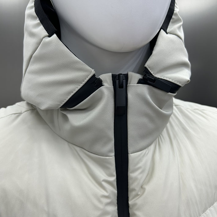 最高級モンクレールスーパーコピー Moncler GILET TRAPUNTATURA DIAGONALEダウンベスト ホワイト 2525223 ダウンベスト メンズ おしゃれ - 画像 (12)