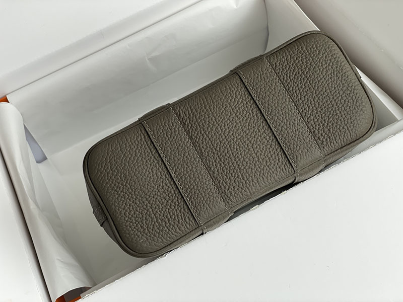 エルメス トートバッグ 革 HERMES ネオ・ガーデン 23 グリメイヤー ネゴンダ/トワルアッシュ シルバー金具 2526245 ネオガーデンパーティ 定価 - 画像 (8)