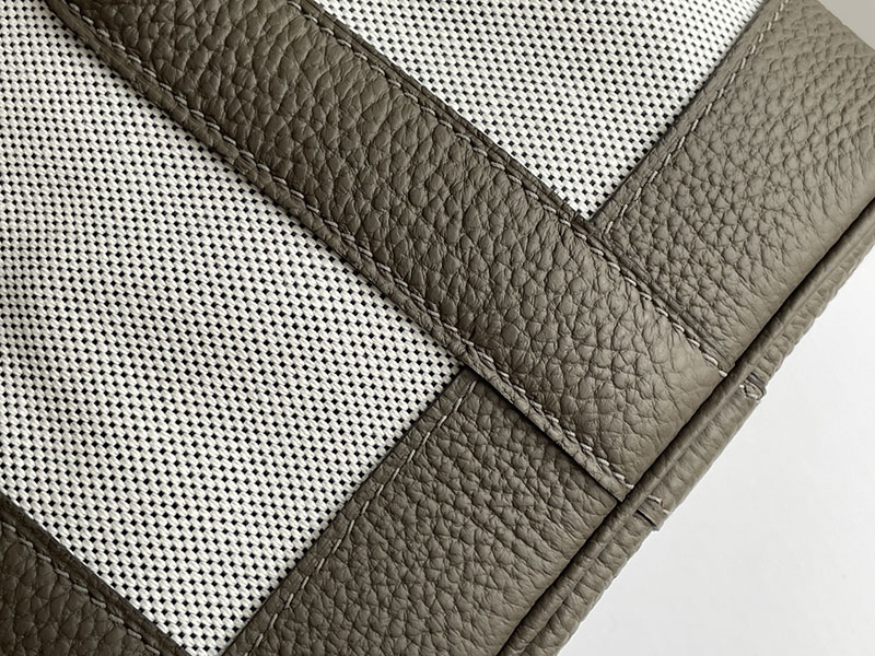 エルメス トートバッグ 革 HERMES ネオ・ガーデン 23 グリメイヤー ネゴンダ/トワルアッシュ シルバー金具 2526245 ネオガーデンパーティ 定価 - 画像 (6)