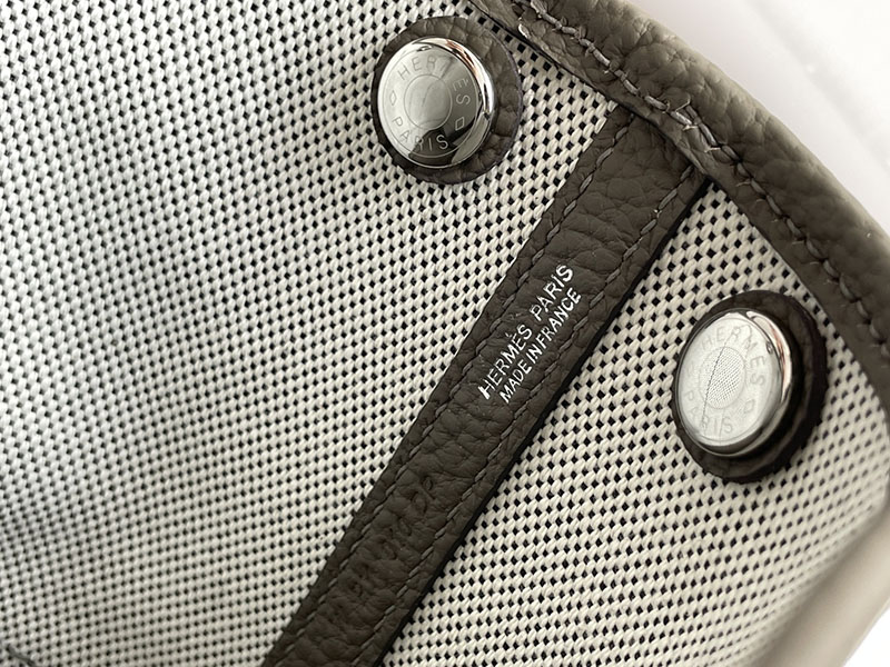 エルメス トートバッグ 革 HERMES ネオ・ガーデン 23 グリメイヤー ネゴンダ/トワルアッシュ シルバー金具 2526245 ネオガーデンパーティ 定価 - 画像 (3)