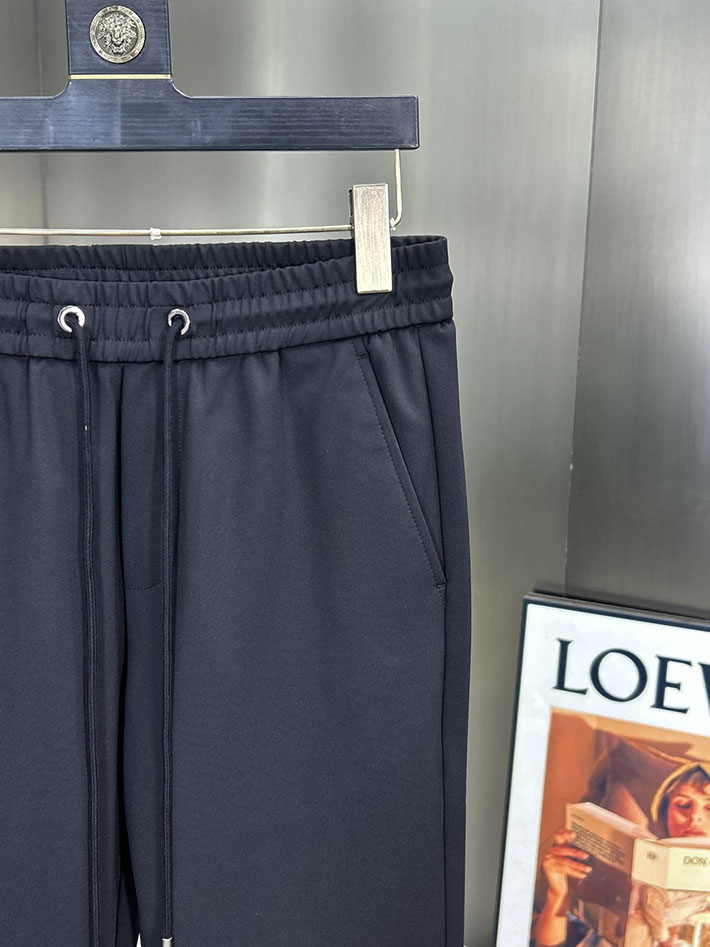 最高級ロエベスーパーコピー LOEWE 100% 綿 春秋 ズボン スウェットパンツ ブラック 2525252 ロエベ パンツ メンズ - 画像 (10)