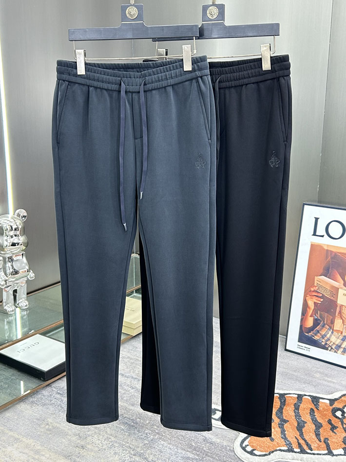 最高級プラダスーパーコピー PRADA トライアングルプレートシルク混トラックロングパンツ ブラック 2525253 プラダ パンツ メンズ - 画像 (11)