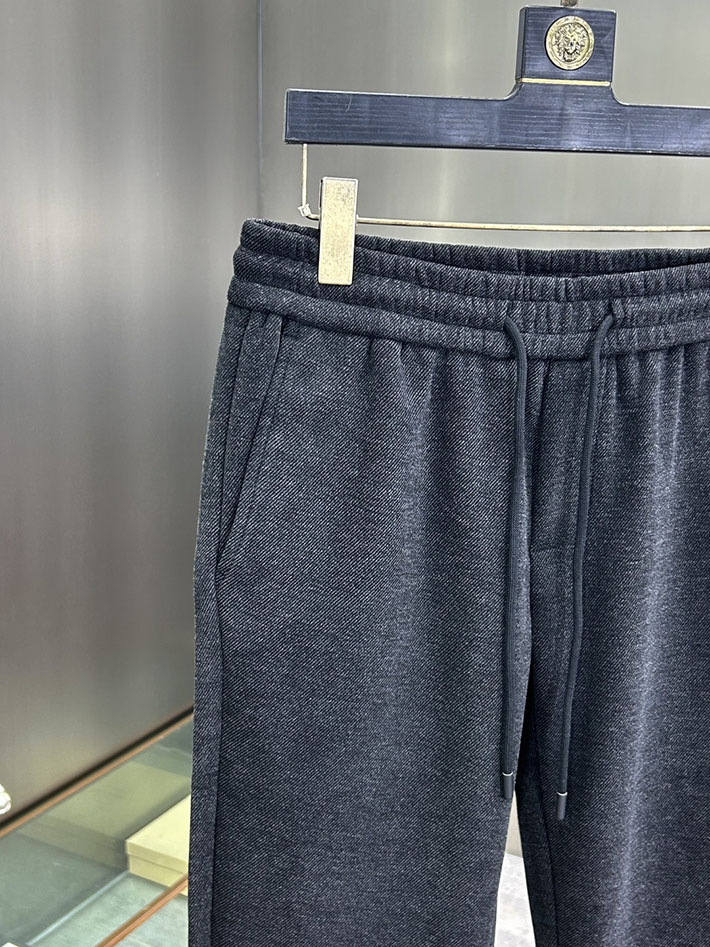 最高級ディオールスーパーコピー Dior ドローストリング チェック スラックス ロングパンツ ブラック 2525256 ディオール パンツ メンズ - 画像 (9)