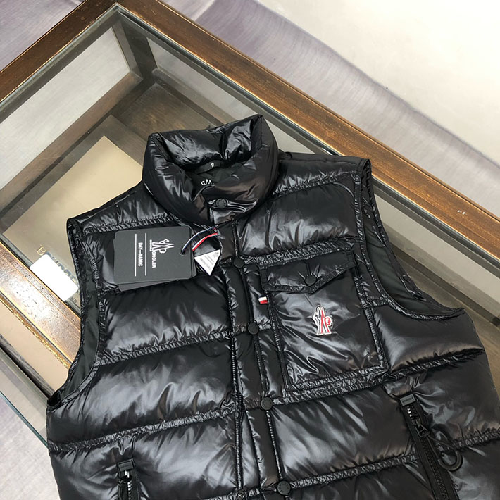 最高級モンクレールスーパーコピー Moncler ダウンベスト 1A00021 597X6 NANTU GILET ブラック 2525316 ダウンベスト コーデ メンズ - 画像 (8)