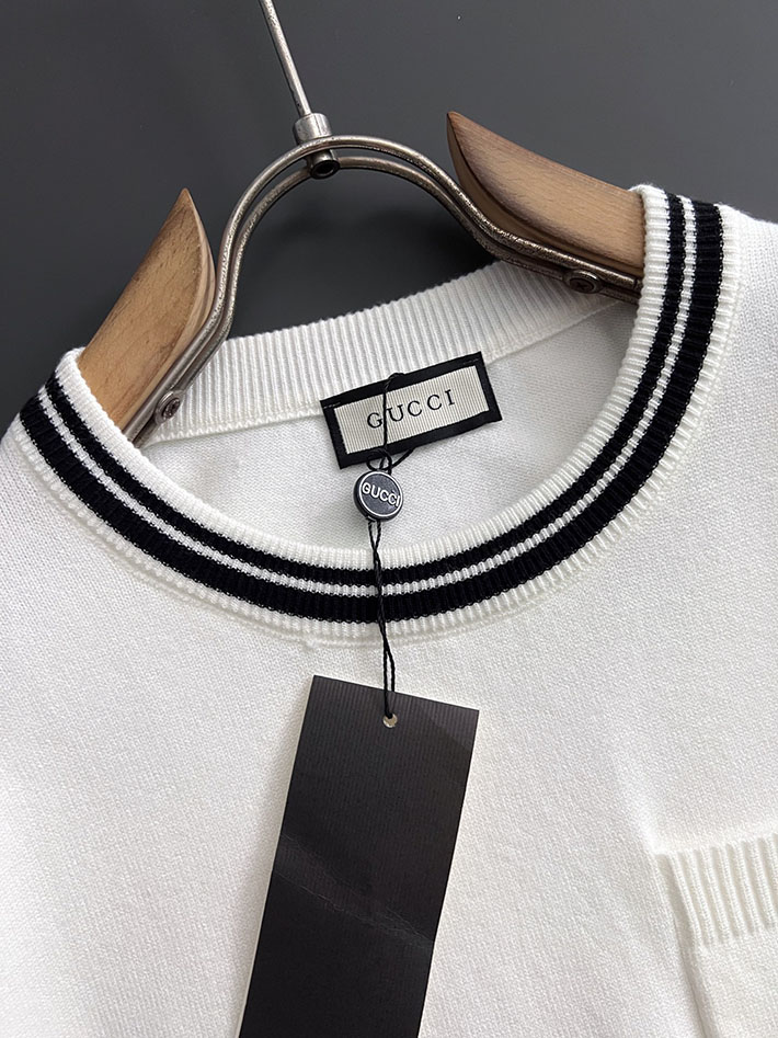 グッチ直営アウトレット店 GUCCI コットンジャージー プリント スウェットシャツ ホワイト 2525322 gucci トレーナー 新作 - 画像 (7)