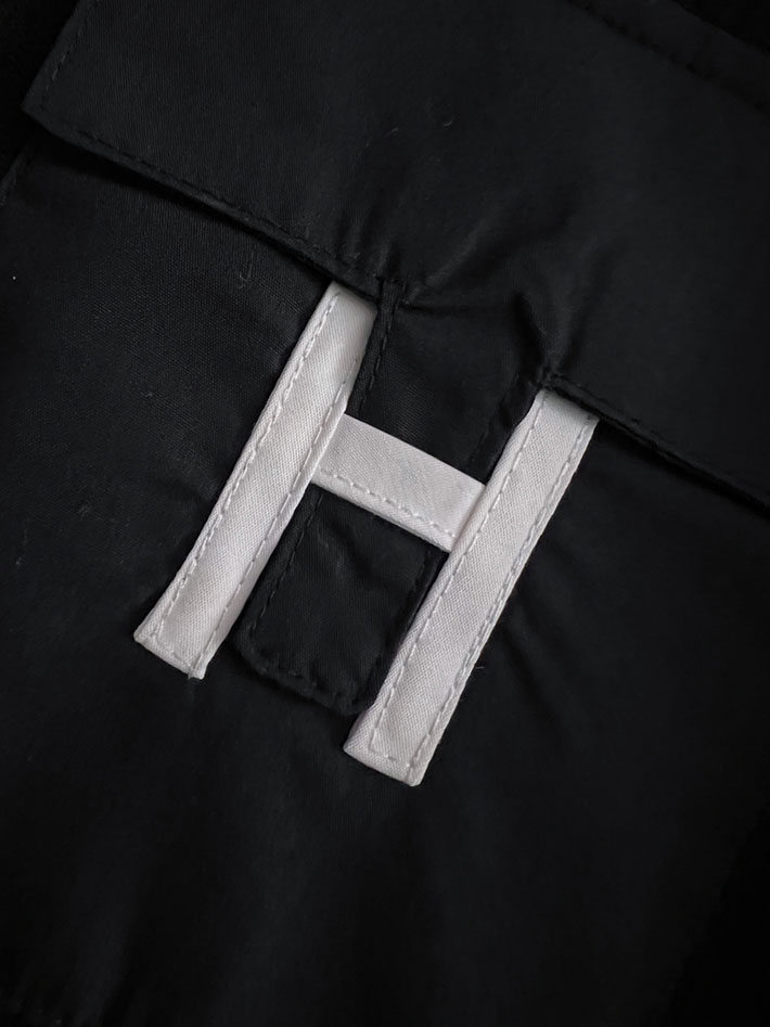 最高級エルメススーパーコピー服 HERMES empreintes sellier cuir トレーナー ブラック 2525324 エルメス トレーナー メンズ - 画像 (6)