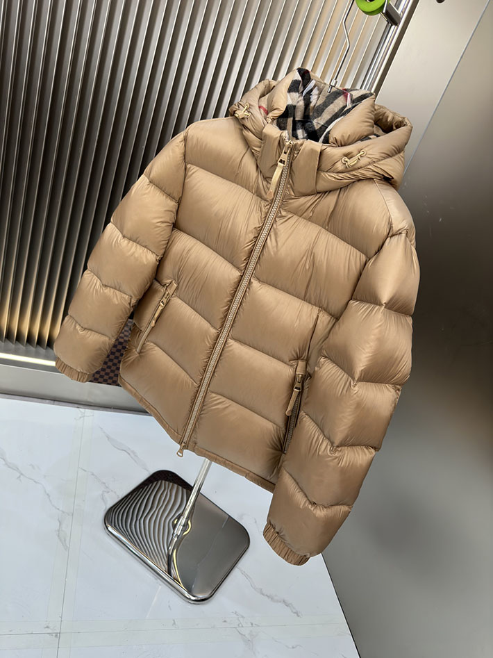 最高級バーバリースーパーコピー BURBERRY カシミア アンブルサイド ダウンジャケット ブラウン 2525395 バーバリー ジャケット コーデ - 画像 (9)