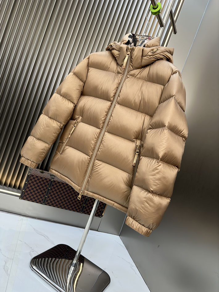 最高級バーバリースーパーコピー BURBERRY カシミア アンブルサイド ダウンジャケット ブラウン 2525395 バーバリー ジャケット コーデ - 画像 (8)