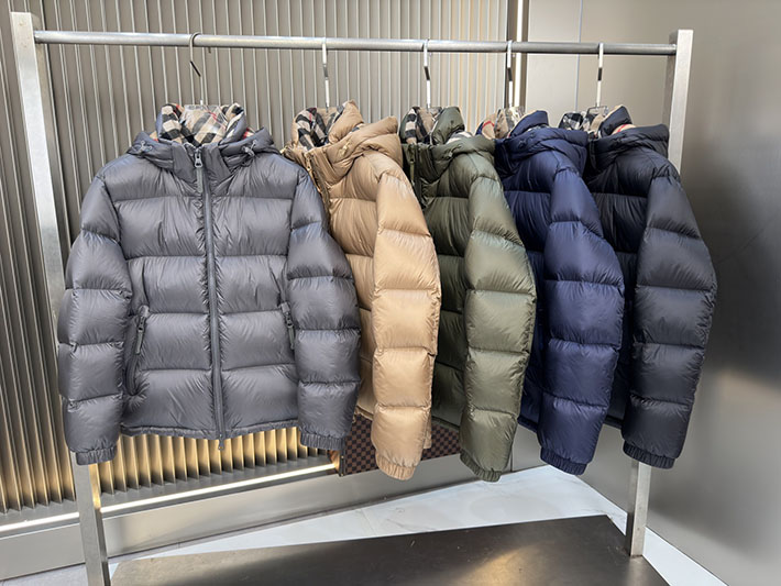 最高級バーバリースーパーコピー BURBERRY カシミア アンブルサイド ダウンジャケット グレー 2525397 バーバリー ジャケット コーデ - 画像 (2)