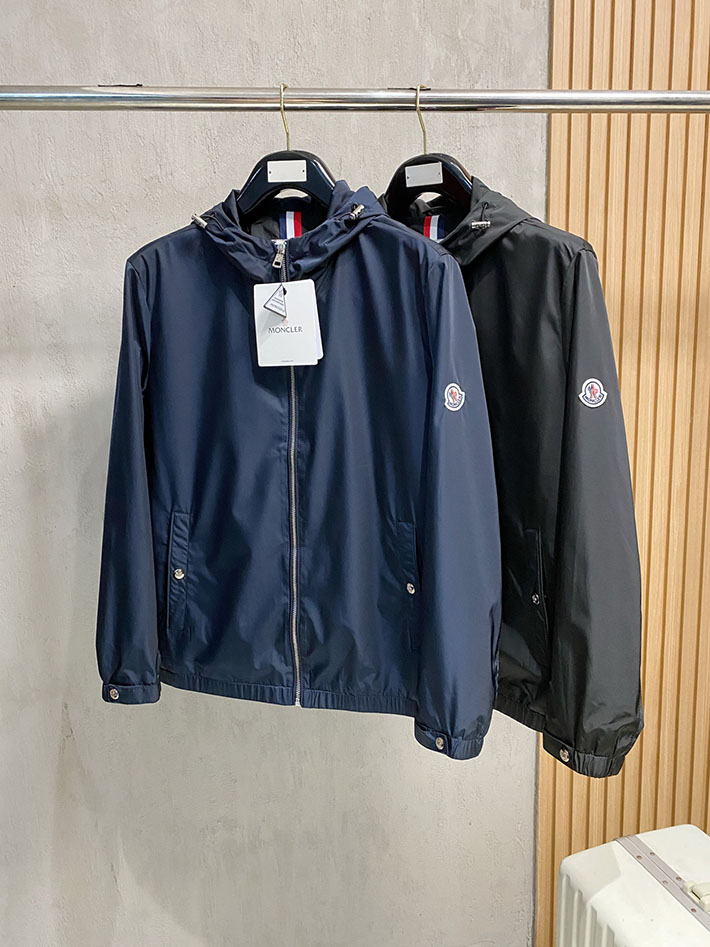最高級モンクレールスーパーコピー MONCLER Remoray ウィンドジャケット メンズ ブラック 2525547 モンクレール ナイロン ジャケット 人気 - 画像 (2)