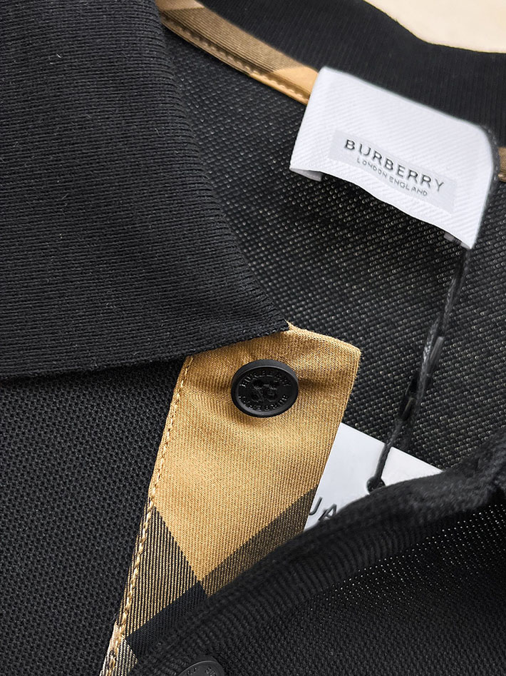 最高級バーバリースーパーコピー BURBERRY LONDON 長袖 ポロシャツ メンズ ブラック 2525556 バーバリー 長袖 ポロシャツ - 画像 (7)