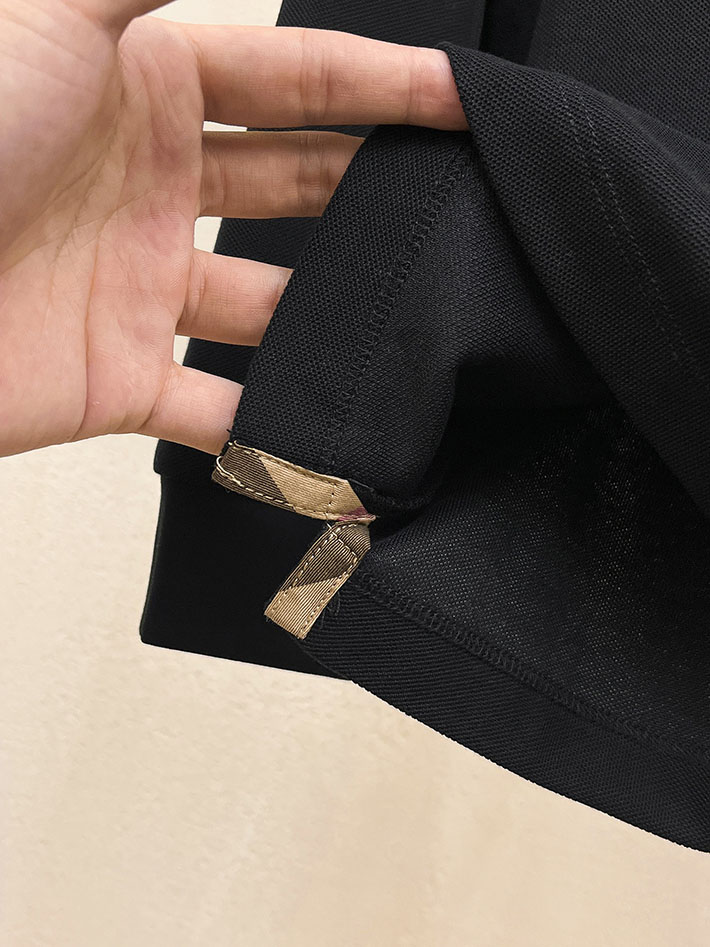 最高級バーバリースーパーコピー BURBERRY LONDON 長袖 ポロシャツ メンズ ブラック 2525556 バーバリー 長袖 ポロシャツ - 画像 (5)