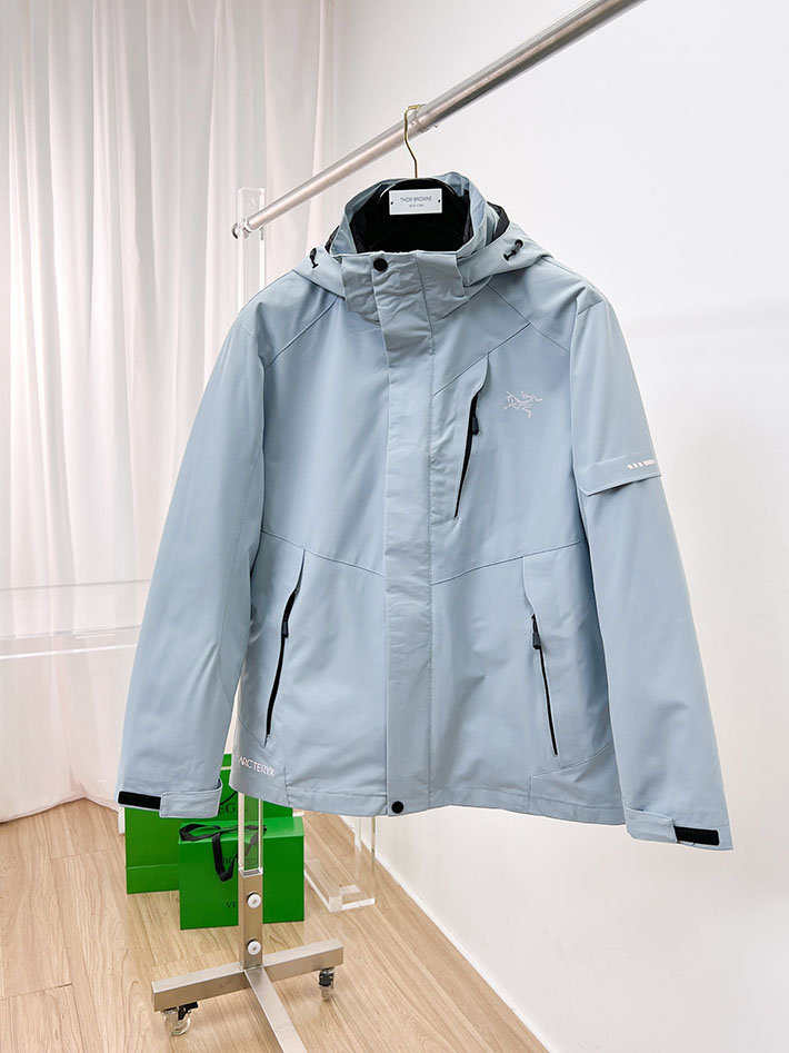 アークテリクス マウンテンパーカー BETA AR JACKET M ベータ AR ジャケット スカイブルー 2525612 アークテリクス ジャケット 人気 - 画像 (12)