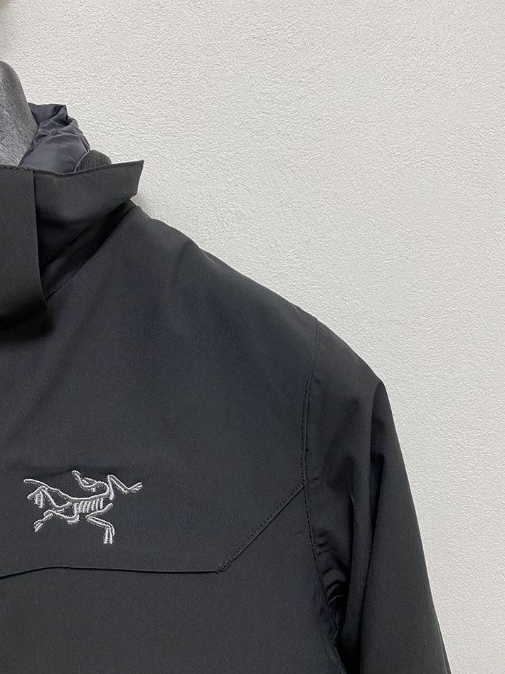 アークテリクス マウンテンパーカー ARC’TERYX アトム フーディ ナイロンジャケット ブラック 2525676 アークテリクス ジャケット レディース - 画像 (8)