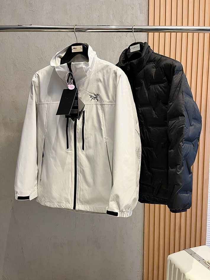アークテリクス マウンテンパーカー ARC’TERYX アトム フーディ ナイロンジャケット ホワイト 2525683 アークテリクス レディース 人気 - 画像 (9)