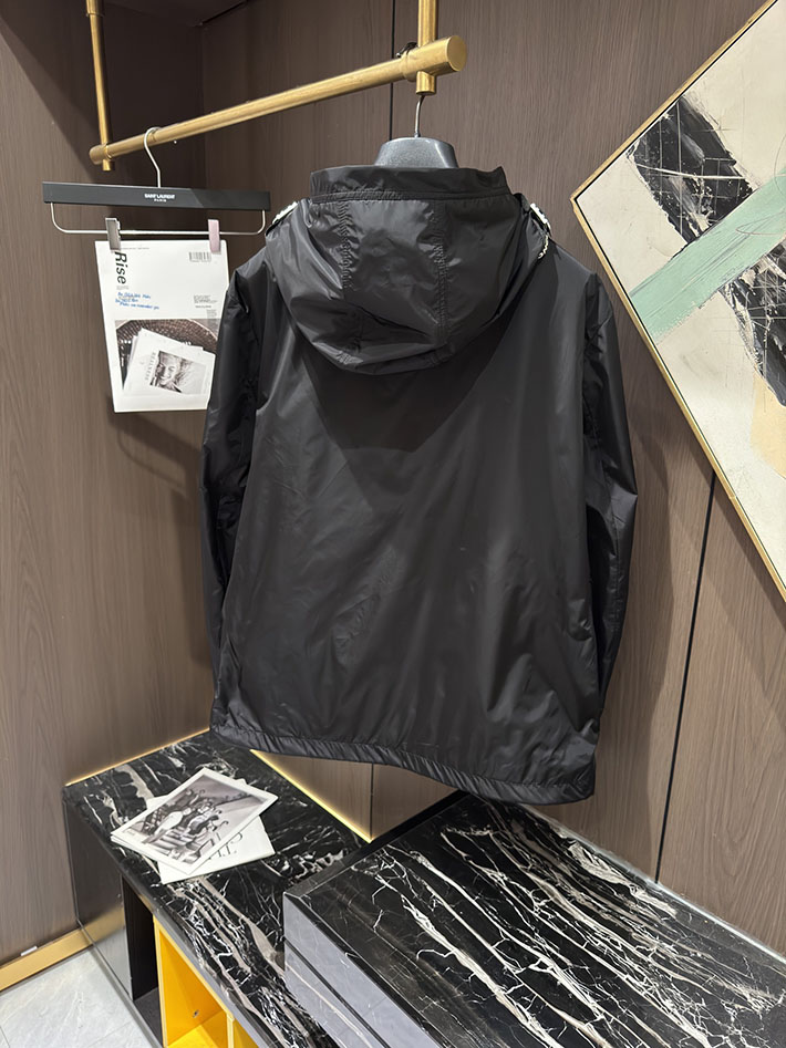 最高級モンクレールスーパーコピー MONCLER 2WAY ライトジャケット 薄手ジャケット ブラック 2525753 モンクレール ライトジャケット - 画像 (8)