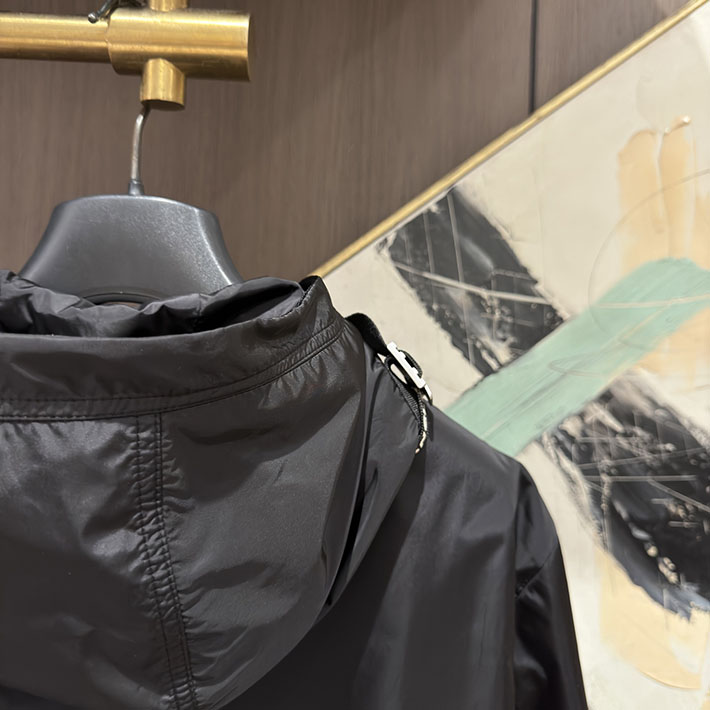 最高級モンクレールスーパーコピー MONCLER 2WAY ライトジャケット 薄手ジャケット ブラック 2525753 モンクレール ライトジャケット - 画像 (7)