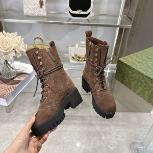 グッチ ショートブーツ レディース