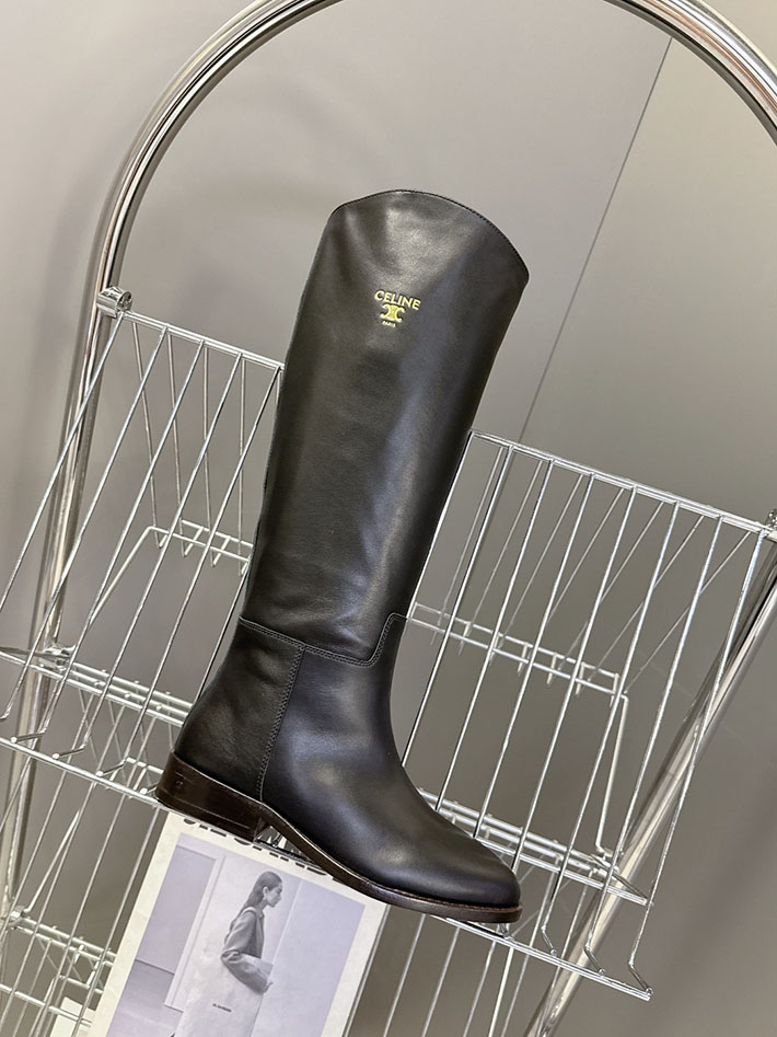 最高級セリーヌスーパーコピー CELINE アナイス ライディングブーツ / カーフスキン 365285231C.38NO セリーヌ ブーツ アウトレット - 画像 (8)