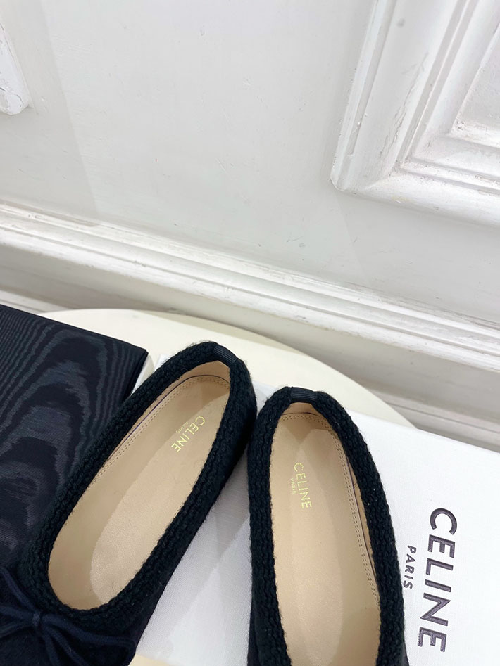 最高級セリーヌスーパーコピー CELINE アビー バレリーナ アルパカウールファブリック 364965232C.38NO セリーヌ 風 ローファー - 画像 (5)