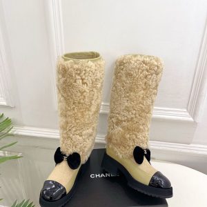 シャネル ロングブーツ 新作