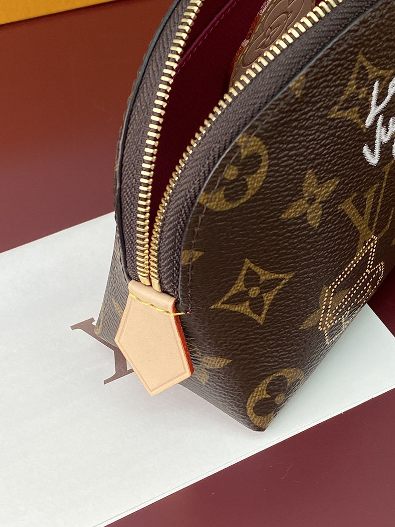 最高級ルイヴィトンスーパーコピー Louis Vuitton ポシェット・コスメティック PM フューシャ M15359 ルイヴィトン 化粧ポーチ - 画像 (2)