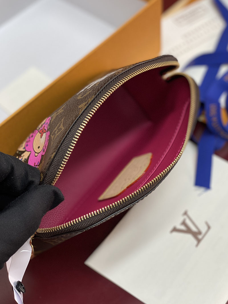 最高級ルイヴィトンスーパーコピー Louis Vuitton ポシェット・コスメティック PM フューシャ M15359 ルイヴィトン 化粧ポーチ - 画像 (9)