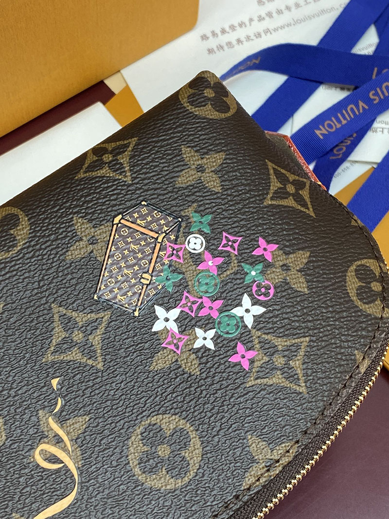最高級ルイヴィトンスーパーコピー Louis Vuitton ポシェット・コスメティック PM フューシャ M15359 ルイヴィトン 化粧ポーチ - 画像 (4)
