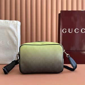 グッチ レザー バッグ メンズ
