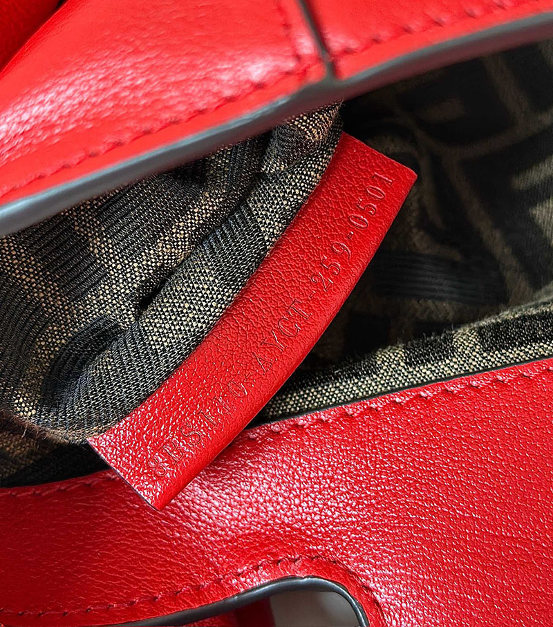 フェンディ 人気バッグ FENDI スパイ ミニ ミニバッグ レッド 8BS110AYCTF0V3L フェンディ バッグ アウトレット - 画像 (3)