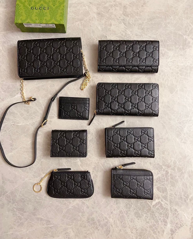 グッチ 財布 アウトレット GUCCI インプリント ジップアラウンドウォレット 835003 AAE1T 1000 グッチ 財布 メンズ 長財布 - 画像 (2)