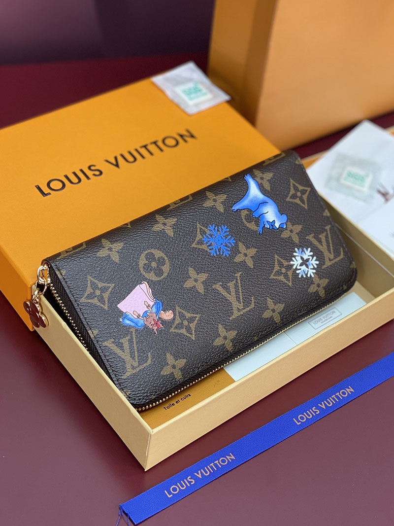 ルイヴィトン 財布 新作 Louis Vuitton ジッピー・ウォレット モノグラム・スノーウィパール M26256 ルイヴィトン ジッピーウォレット 新作 - 画像 (11)