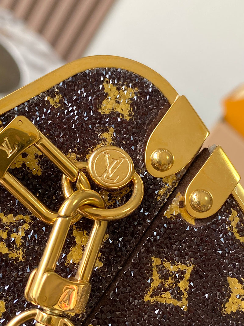 ルイヴィトン バッグ 新作 Louis Vuitton レア トレジャーボックス ブラウン M83089 ルイヴィトン ボックス バッグ - 画像 (9)