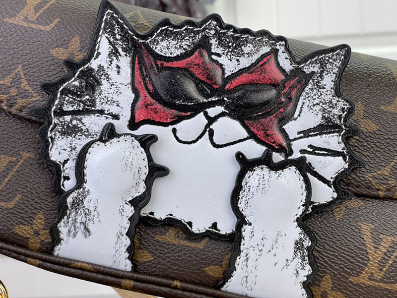 最高級ルイヴィトンスーパーコピー Louis Vuitton ウォレット オン チェーン・アイビー ブラウン M15148 ヴィトン チェーンウォレット - 画像 (6)