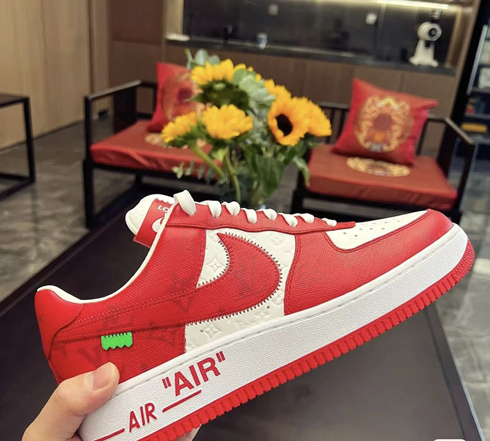 最高級ルイヴィトンスーパーコピー LV NIKE AIR FORCE 1 LOW ナイキ エアフォース スニーカー 2526855 ルイヴィトン ナイキ 2025 - 画像 (7)