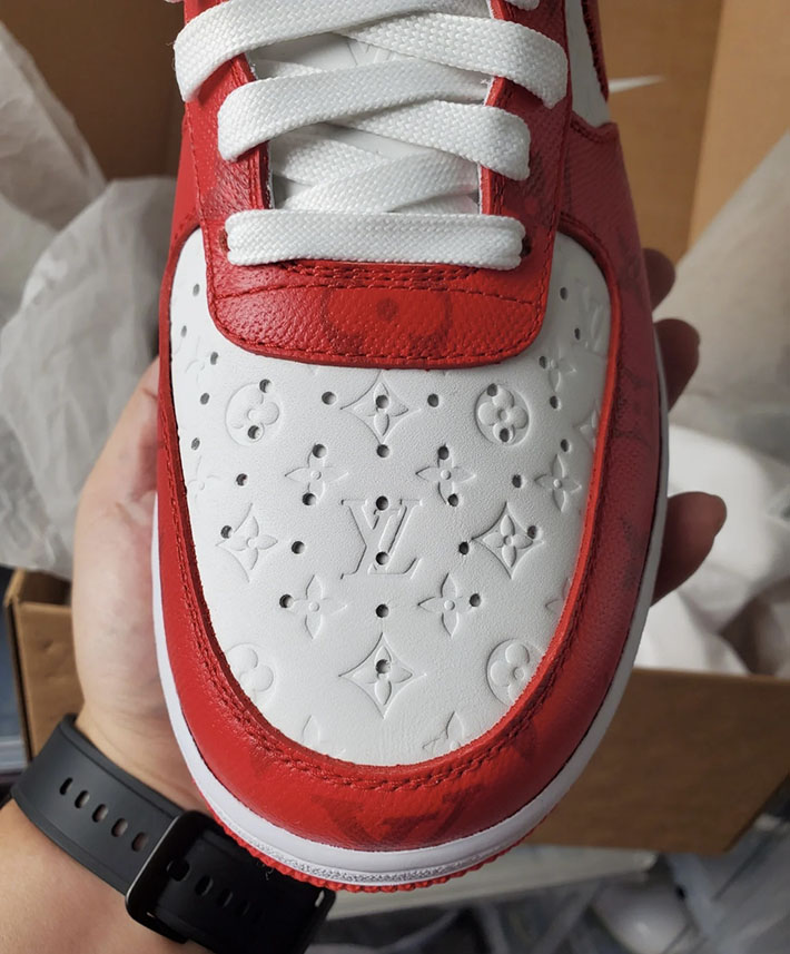 最高級ルイヴィトンスーパーコピー LV NIKE AIR FORCE 1 LOW ナイキ エアフォース スニーカー 2526855 ルイヴィトン ナイキ 2025 - 画像 (3)