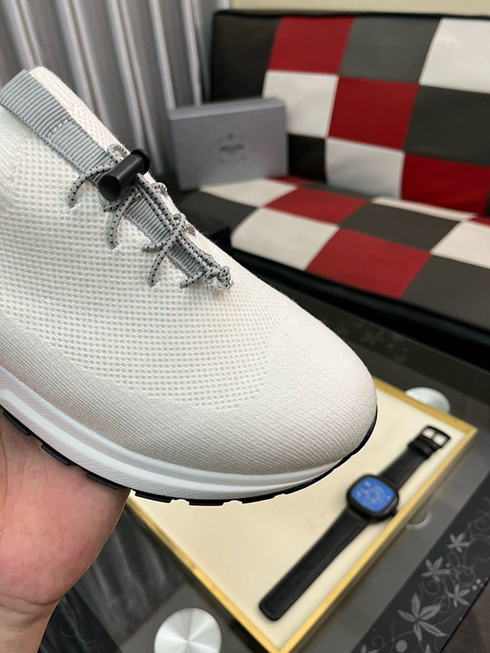 最高級プラダスーパーコピー PRADA MEN スニーカー 2S2953 大人気シリーズ 2628017 プラダ スニーカー 白 - 画像 (9)