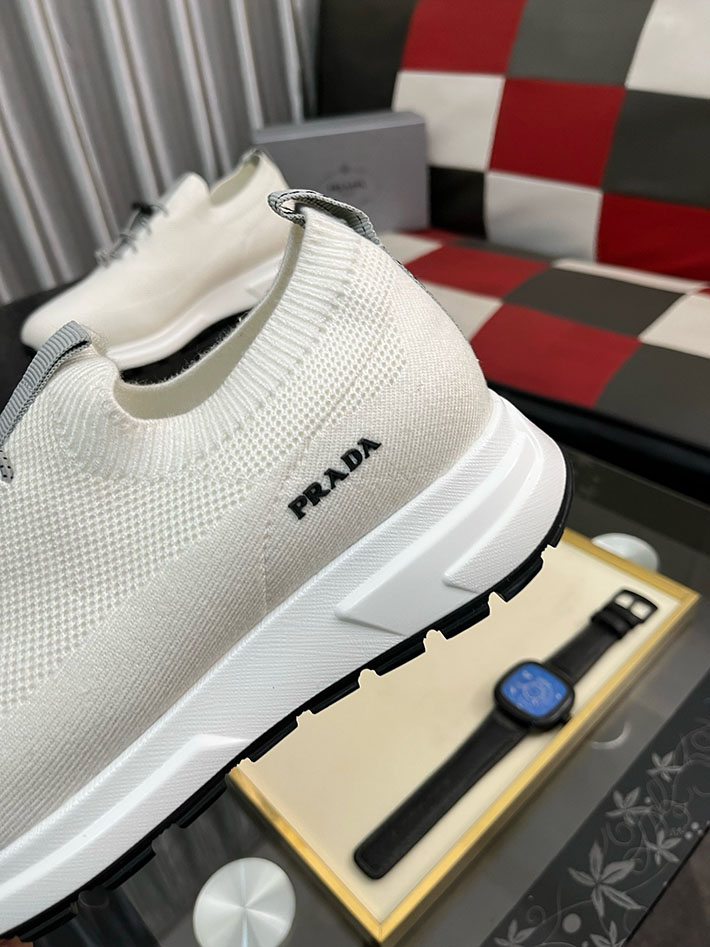 最高級プラダスーパーコピー PRADA MEN スニーカー 2S2953 大人気シリーズ 2628017 プラダ スニーカー 白 - 画像 (8)