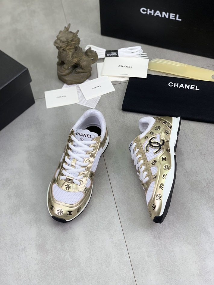 男女 兼用 最高級シャネルスーパーコピー CHANEL ココマーク ワッペンロゴ スエードレザー シャギーニット 2628123 シャネル スニーカー 公式 - 画像 (8)